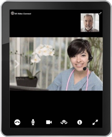 VA Video Connect Tablet Screenshot